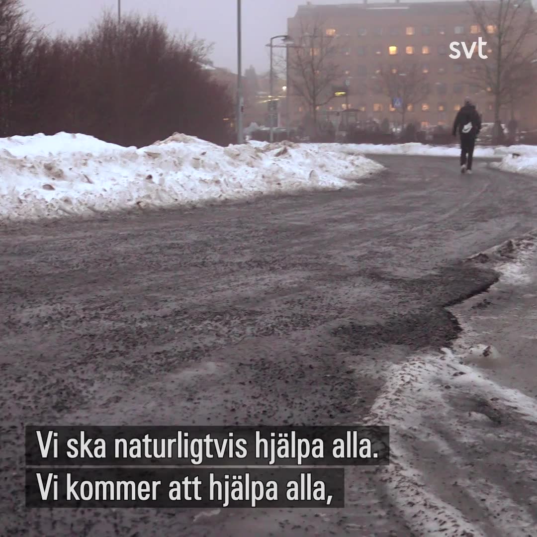Planerade operationer ställs in på NUS i Umeå – på grund av halkan: ”Är knöktjockt”